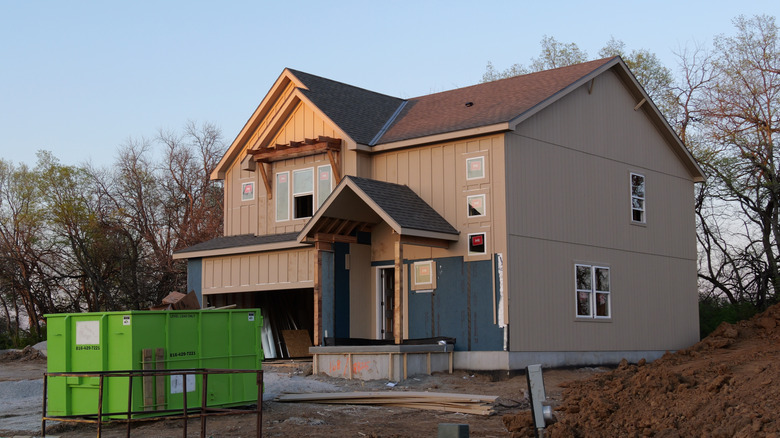 A new home as part of a construction boom Spring Hill