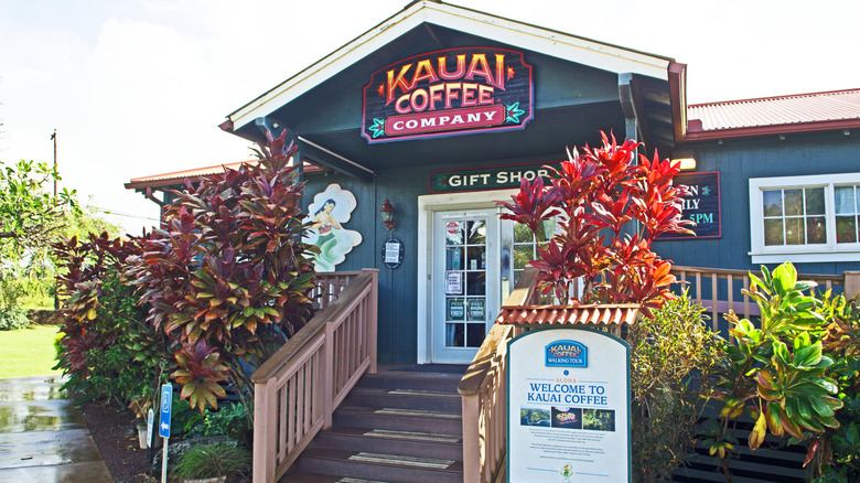 Kauai Coffee Company's gift shop