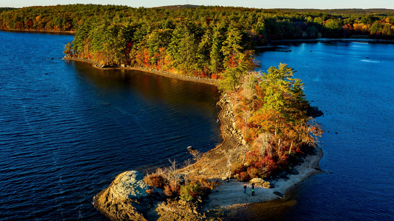 Massabesic Lake in New Hampshire