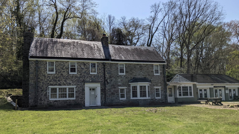 Historic home in Freedman's State Park in Maryland