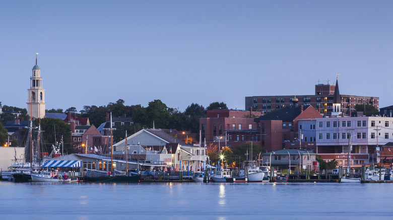 The city of Gloucester near Wingaersheek Beach