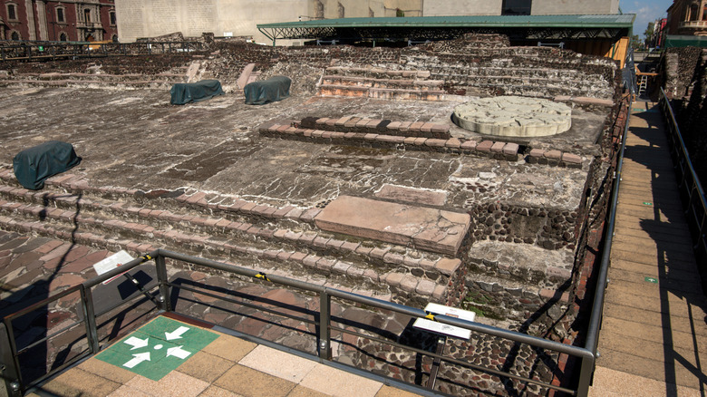Ruins of the Templo Mayor, Mexico City