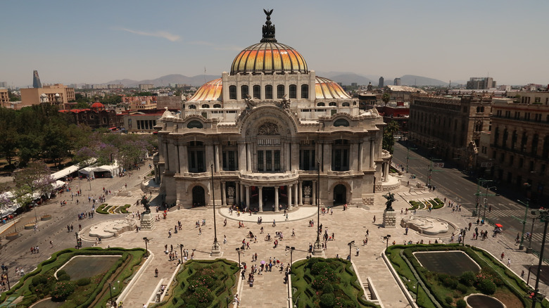Palacio de Bellas Artes in Centro Historico, Mexico City