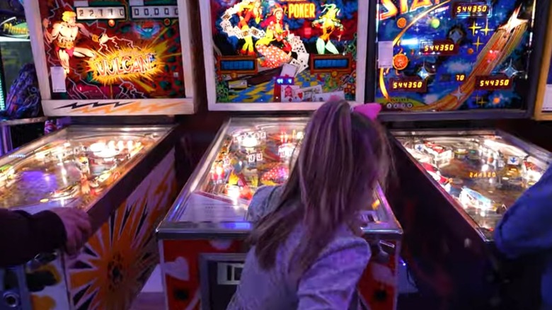 Pinball Land arcade in Rockford, Michigan