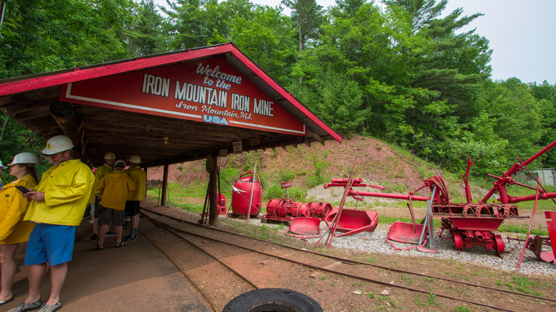 A ski lift chair in Upper Peninsula, Michigan