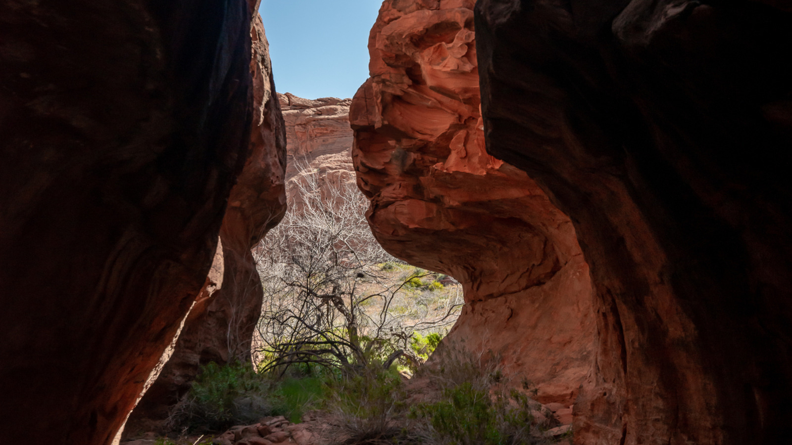 One Of Nevada's Most Unusual Slot Canyons Is A Uniquely Shaped ...