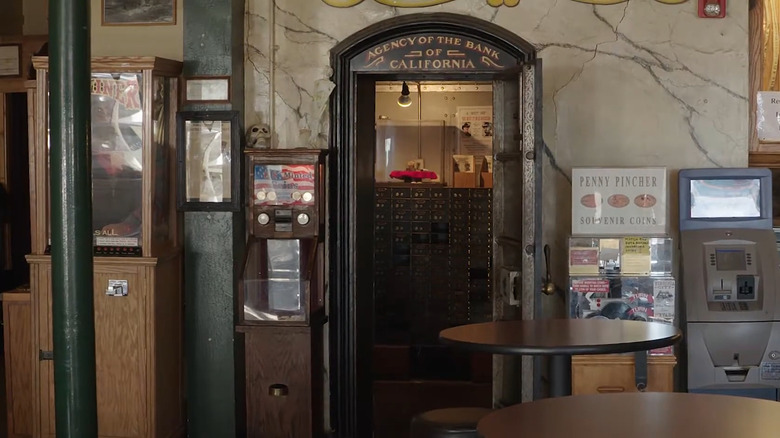 Bank vault inside Ponderosa Saloon in Virginia City, Nevada