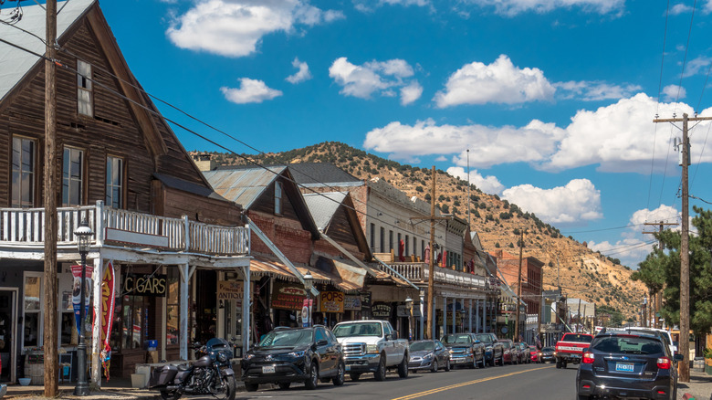 Main Street in Virginia City, Nevada