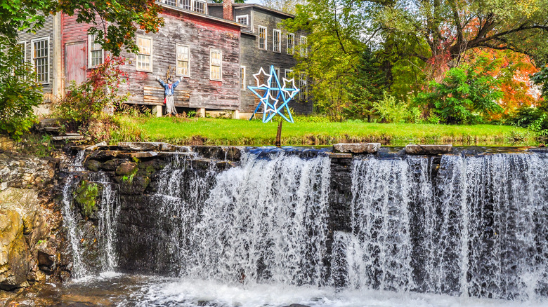 Waterfall in Brandon Vermont