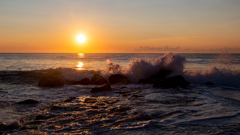 Manasquan Beach at sunrise