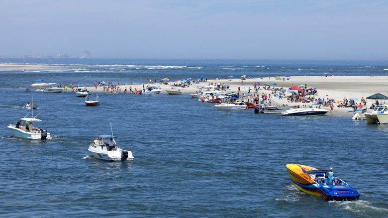 Boats at Corson's Inlet State Park, New Jersey