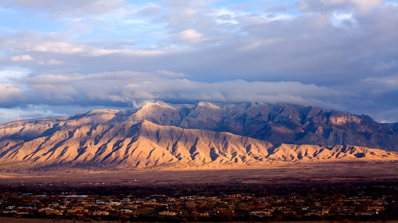 Sandia Peak views above Albuquerque, New Mexico