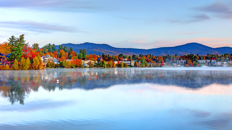 Mirror Lake, Lake Placid, New York