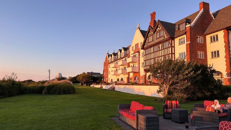 The stately Montauk Manor in Montauk, NY