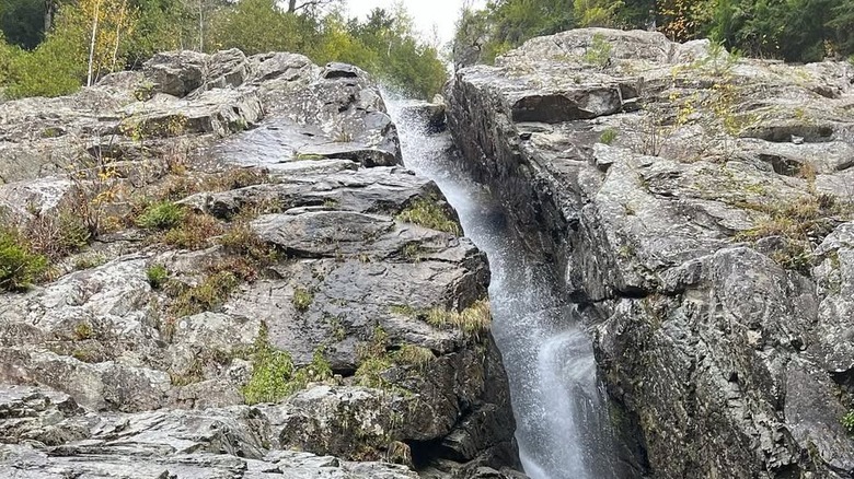 Roaring Brooks Falls in Keene Valley