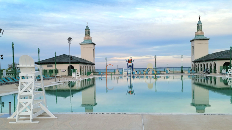 View of the Pool at Playland in Rye
