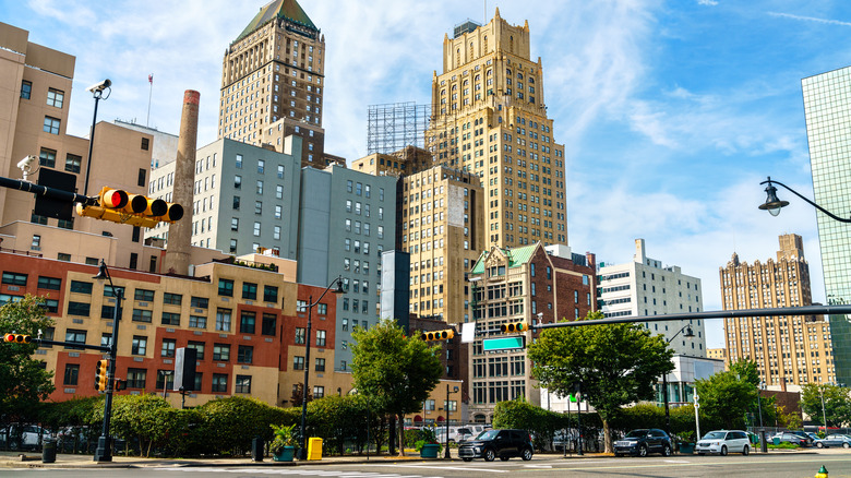 Downtown Newark buildings