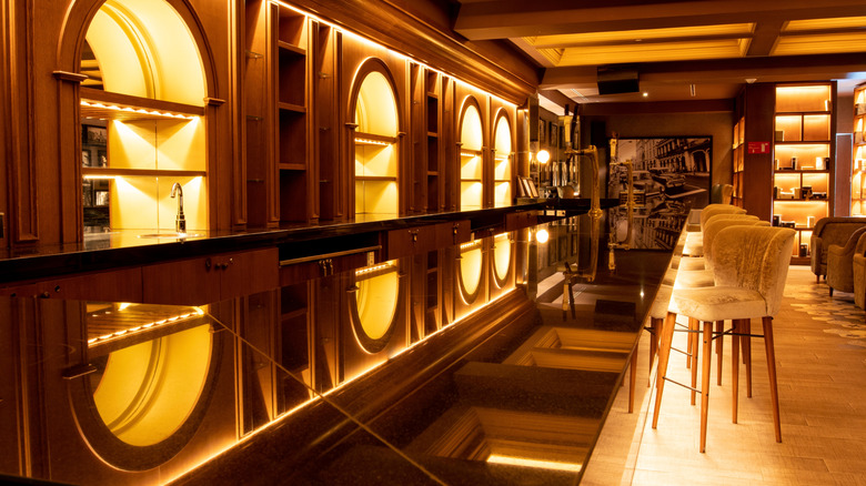 The Library speakeasy bar at Moon Palace Cancun The Grand, Cancun, Quintana Roo, Mexico