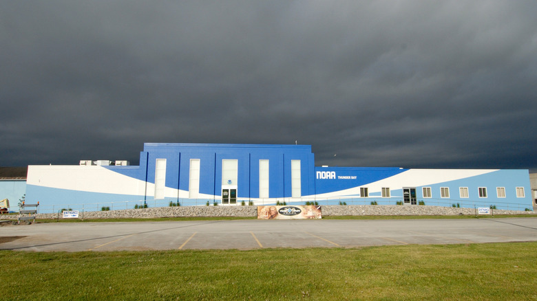 Thunder Bay building in Alpena