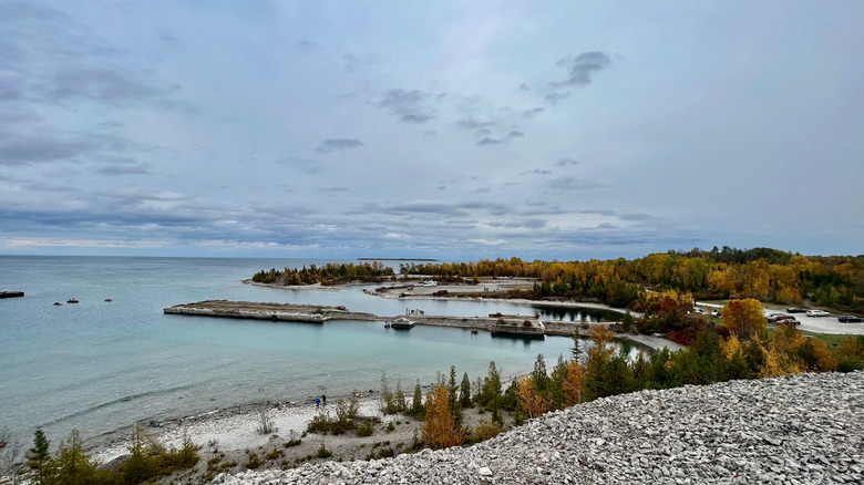 Rockport State Recreation Area with overcast skies