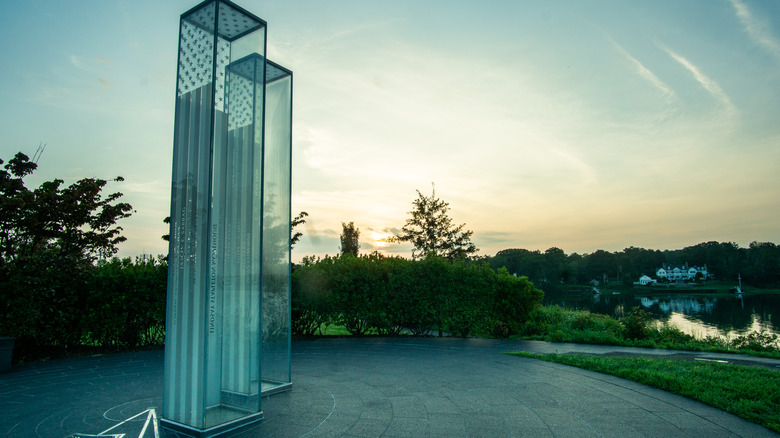 September 11 Memorial in Cos Cob Park in Connecticut.
