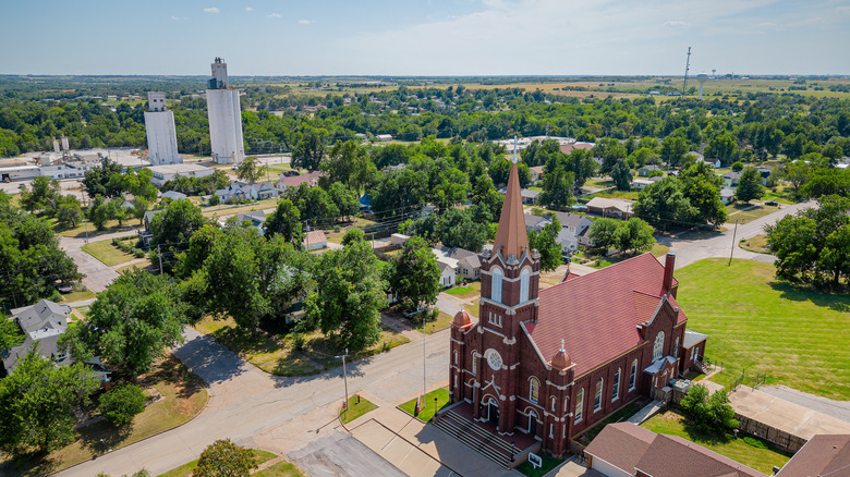 Cityscape of Perry, Oklahoma