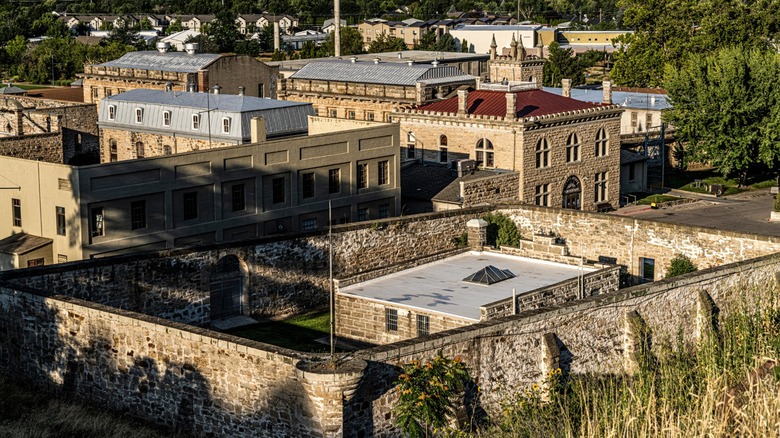 Former territorial prison Old Idaho Penitentiary in Boise.