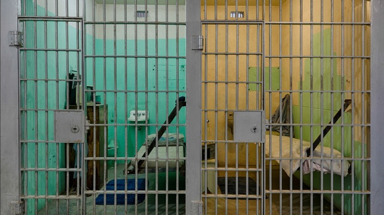 Death row cells at Old Idaho Penitentiary.