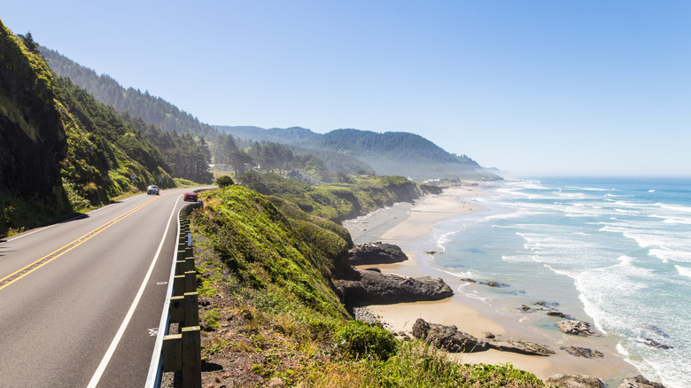 The 101 Highway in Oregon
