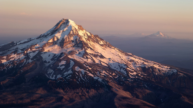 Mount Hood at sunset