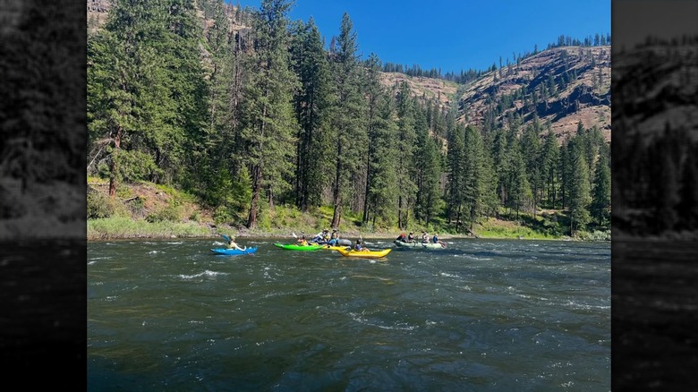 Kayaking on the Grande Ronde River