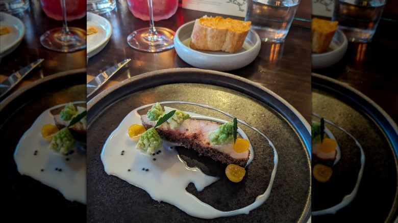 A course at Le Pigeon in Portland, OR