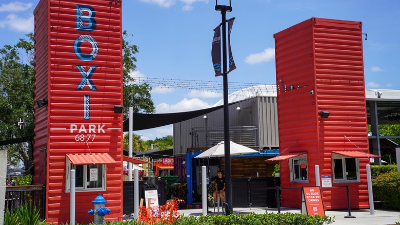 Entrance to Boxi Park Lake Nona