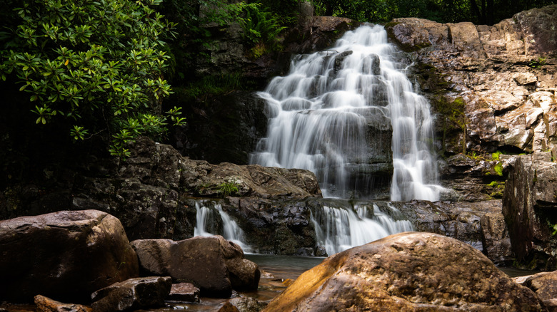 Hawk Falls in Hickory Run State Park