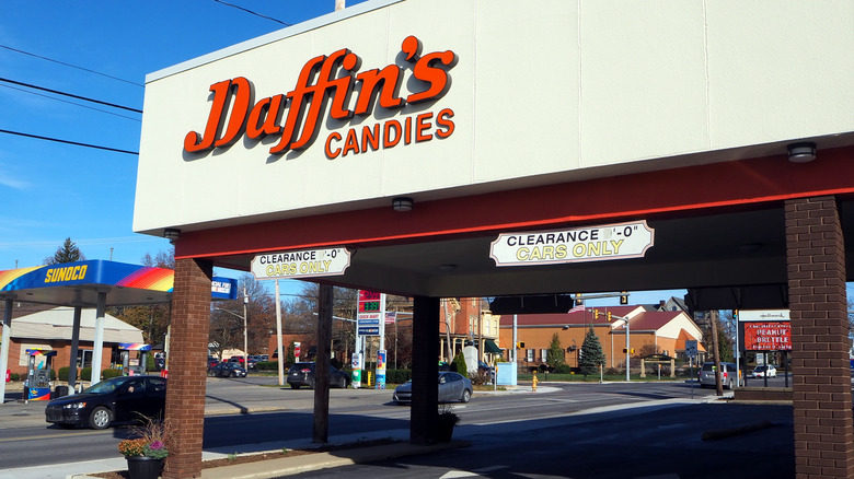 Daffin's Candies in Sharon, while calls itself the world's largest candy store