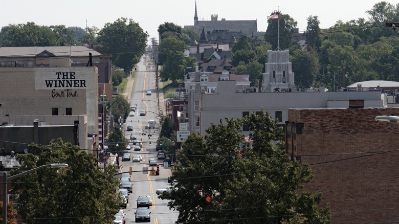 Downtown Sharon in Pennsylvania