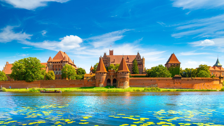 Malbork Castle in Malbork, Poland