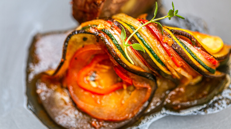 a chef-prepared Ratatouille