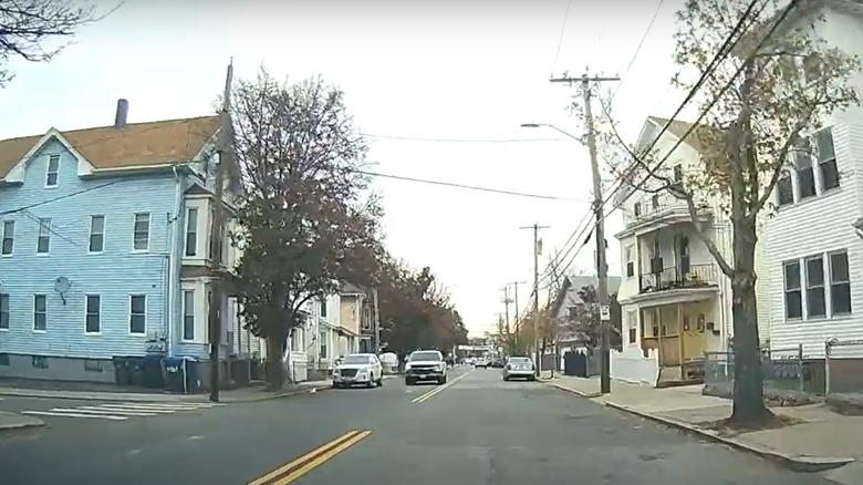 A street in the Mount Pleasant neighborhood in Providence, Rhode Island