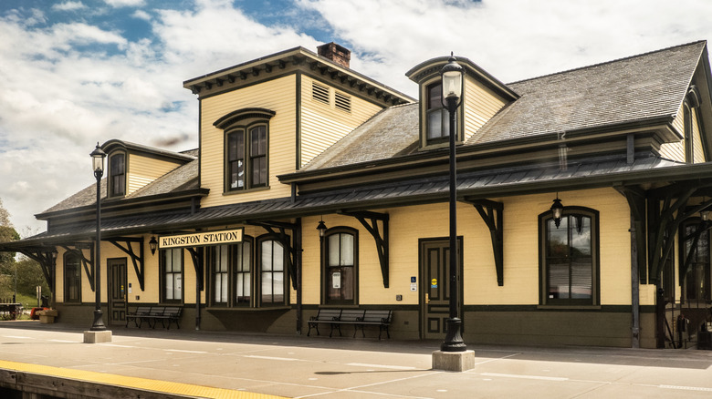 the historic Kingston Rail Road Station