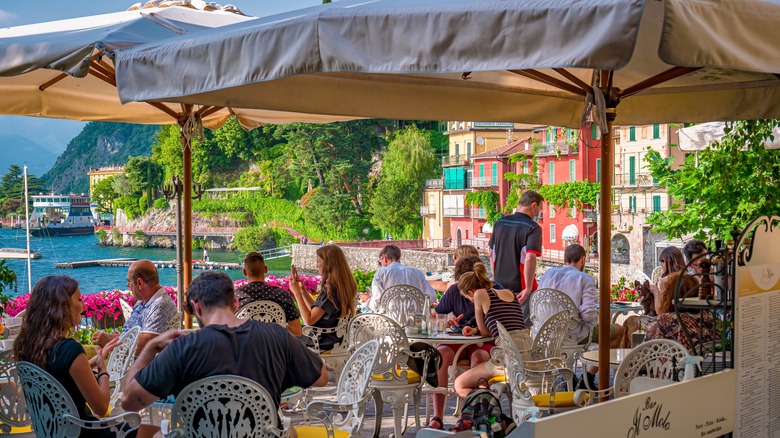 Restaurant on the Lovers Walk in Varenna