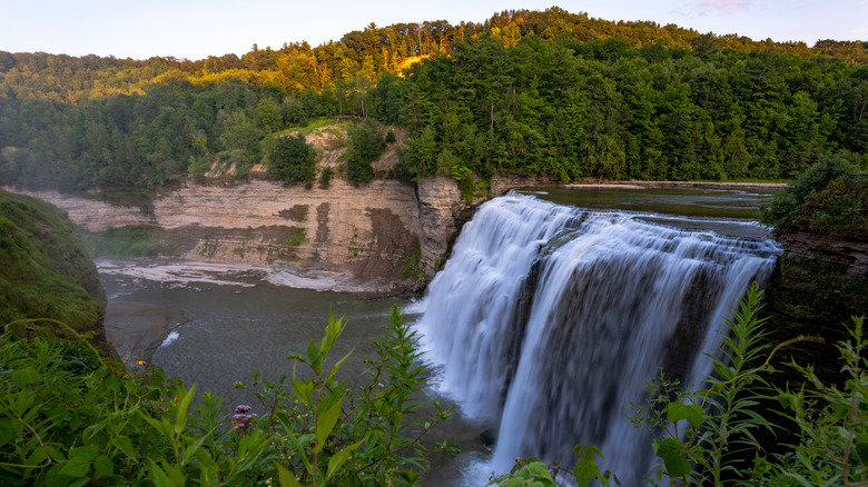 Letchworth State Park falls