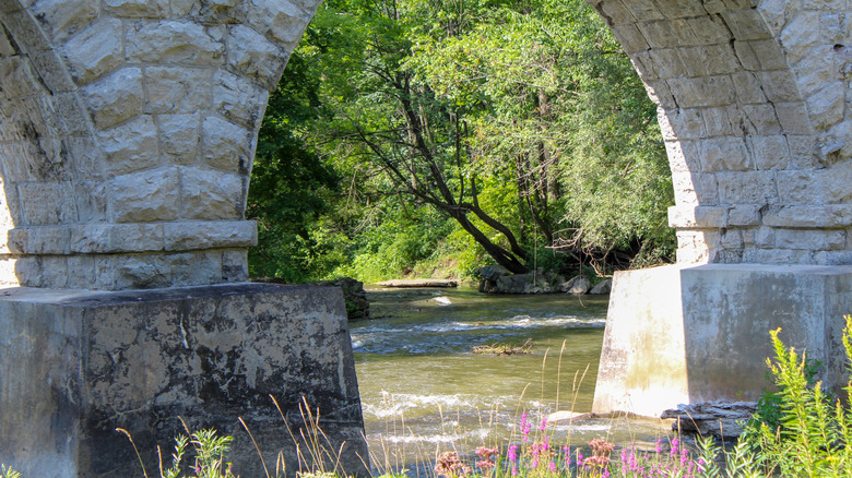 Avon, New York Five Arch Bridge