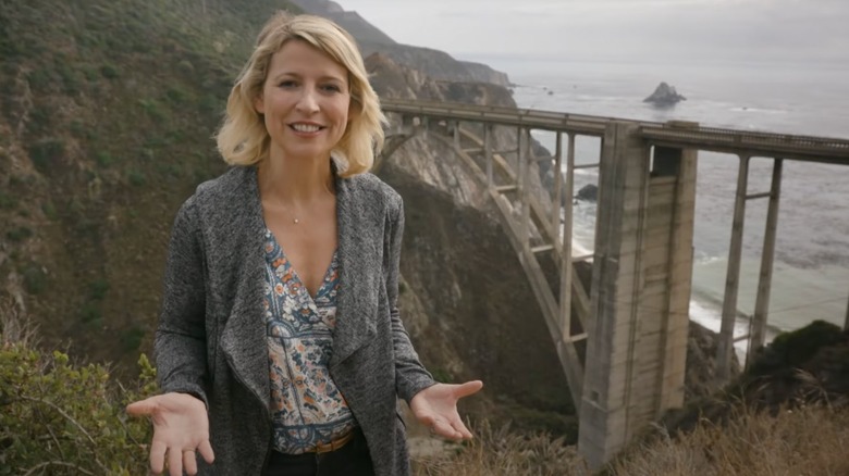 Samantha Brown at Bixby Bridge