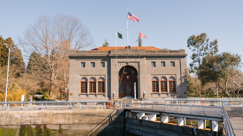 The Ballard Locks in Seattle, Washington