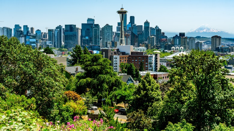 View of the Seattle skyline from Kerry Park