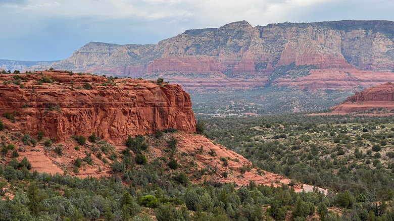Broken Arrow trail views in Sedona, Arizona