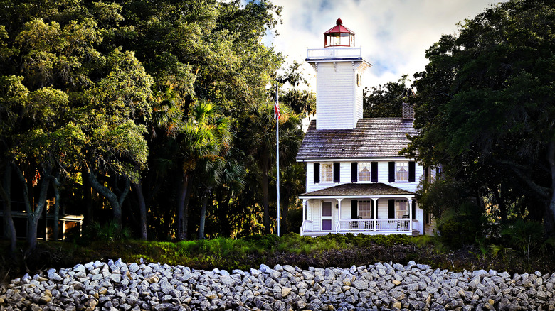 The lighthouse at Haig Point on Daufuskie Island