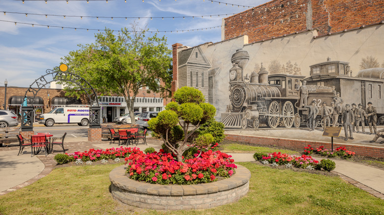park in downtown Conway South carolina
