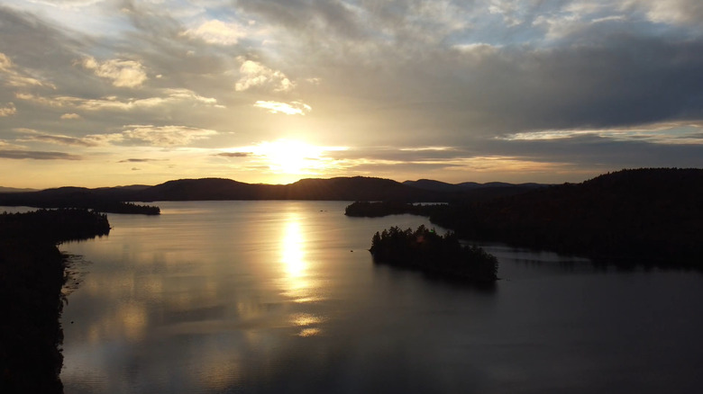 Sunset on Lake Lila Adirondacks